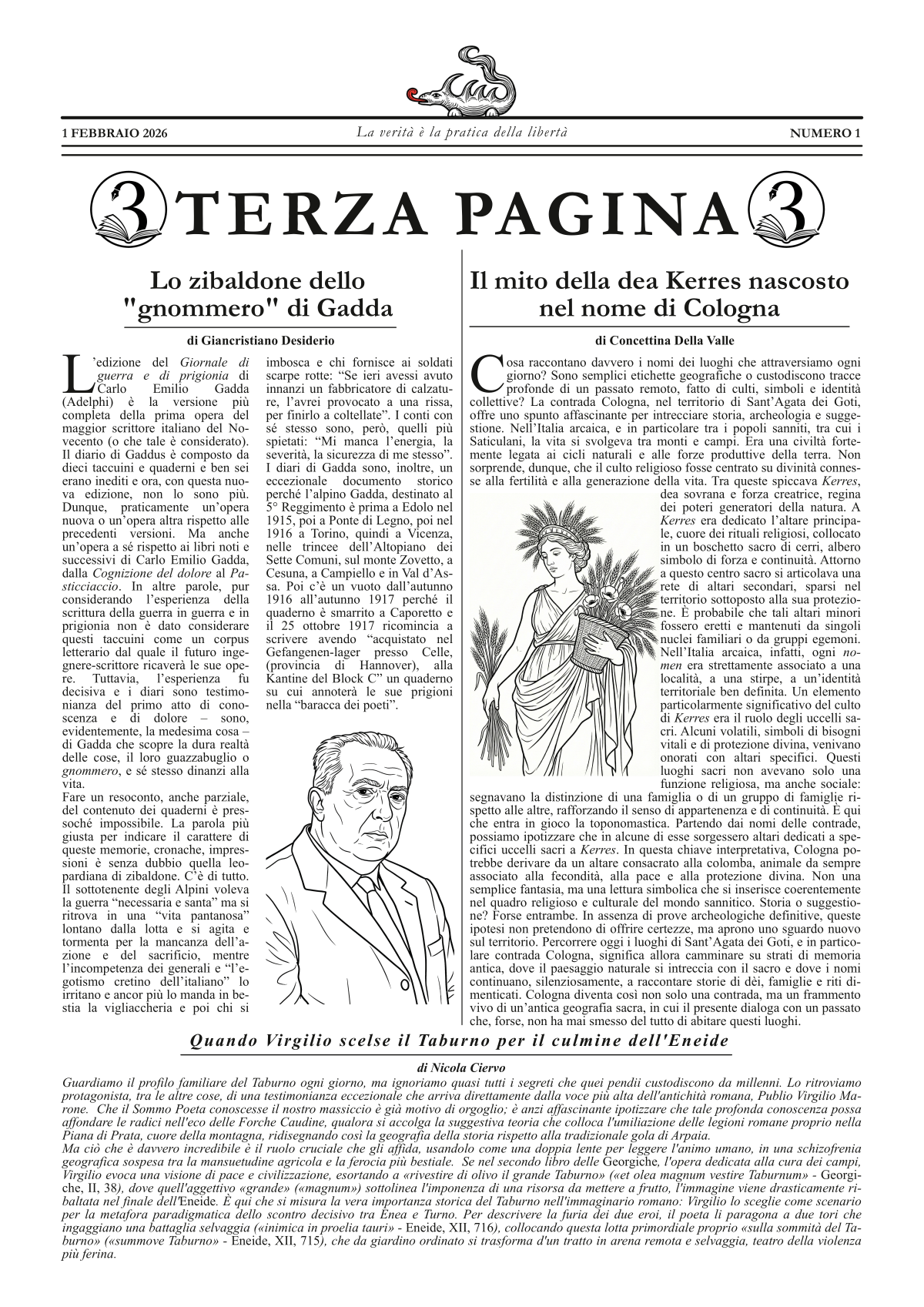Critica e Liberta' N. 0 - pagina 3