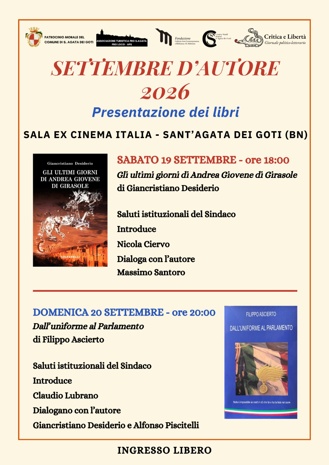 Presentazione Libri